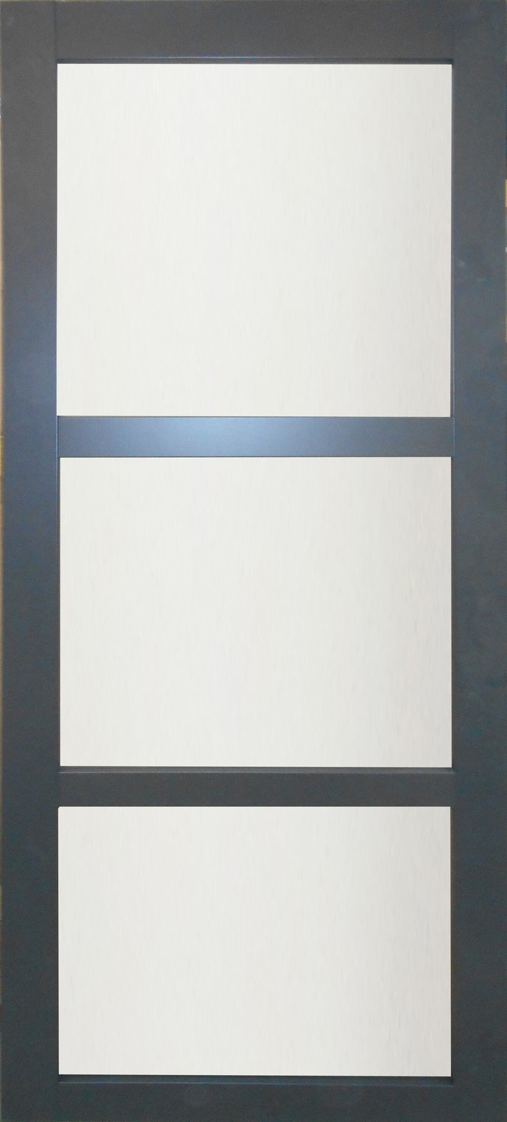 Porte coulissante Blakeria RAL7016 vitrée H204 x L83 cm pour intérieur