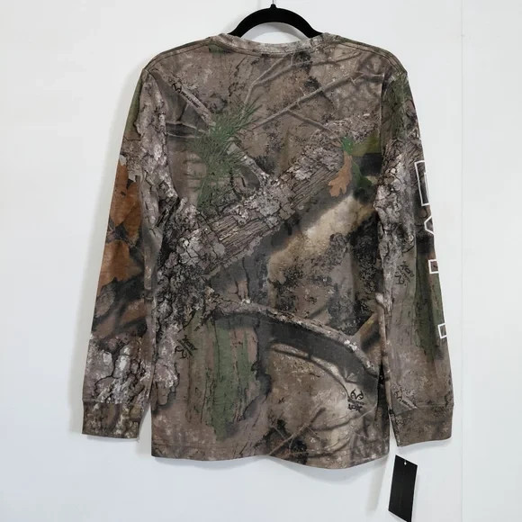 New LVFT Tree Camo Long Sleeve Shirt Small Men image 6
