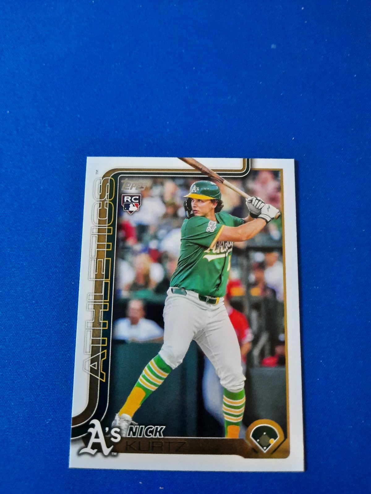 2025 Topps Update Nick Kurtz RC Oakland Athletics #US201