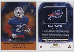 2024 Panini Origins Rookies Holo Orange /149 Ray Davis #131 Rookie RC