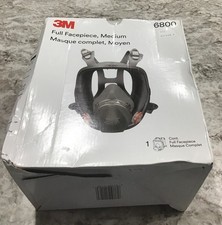 3M 6800 Full Facepiece Reusable Respirator Protection Medium New