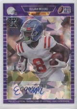 2021 Leaf Pro Set Metal 1989 Purple Crystals /30 Elijah Moore #PA-EM2 Auto 1i9