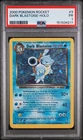2000 POKEMON ROCKET #3 DARK BLASTOISE-HOLO PSA 1