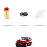 Hoffcar Wartungsset - 3 Filter FüR Honda FR-V 2.0 110KW Ab 2005