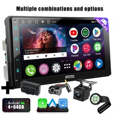 CAM/ OBD/ DVR ATOTO Android 2Din 7" GenAI Car Stereo Radio GPS Navi 4 64G 4G SIM