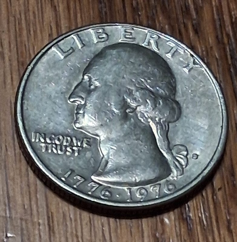 1776-1976 Washington Quarter 25C Bicentennial Drummer Boy D Business Copper