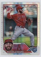 2023 Topps Chrome Prism Refractor Michael Stefanic #138 1em1