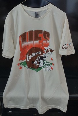 Kinder YES BUENO Football T-SHIRT Limited Edition Giveaway Size Large NEVER WORN