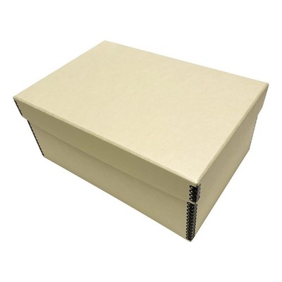 5x8 Tan Acid-Free Archival Storage Box Museum Art Document Storage Artwork Photo