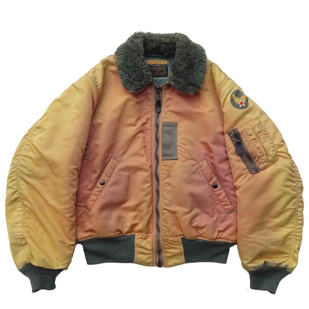 Buzz Rickson's B-15D Flight Jacket Nitro Fade Mod… - image 1