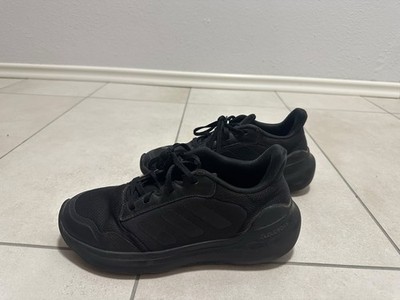 Coole Adidas Sneaker Kinder Größe 38 2/3 Schwarz Guter Zustand
