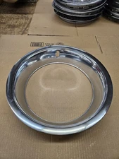 One 15"x8" 15x8 Corvette Rally Wheel Trim Ring GM# 3923626 NICE -MISSING 2 CLIPS