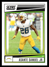 2022 Panini Score Asante Samuel Jr. #140 Los Angeles Chargers NFL Football
