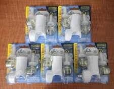 10 Glade Clean Linen Oils With 5 Warmer Plugins Included, Value Pack