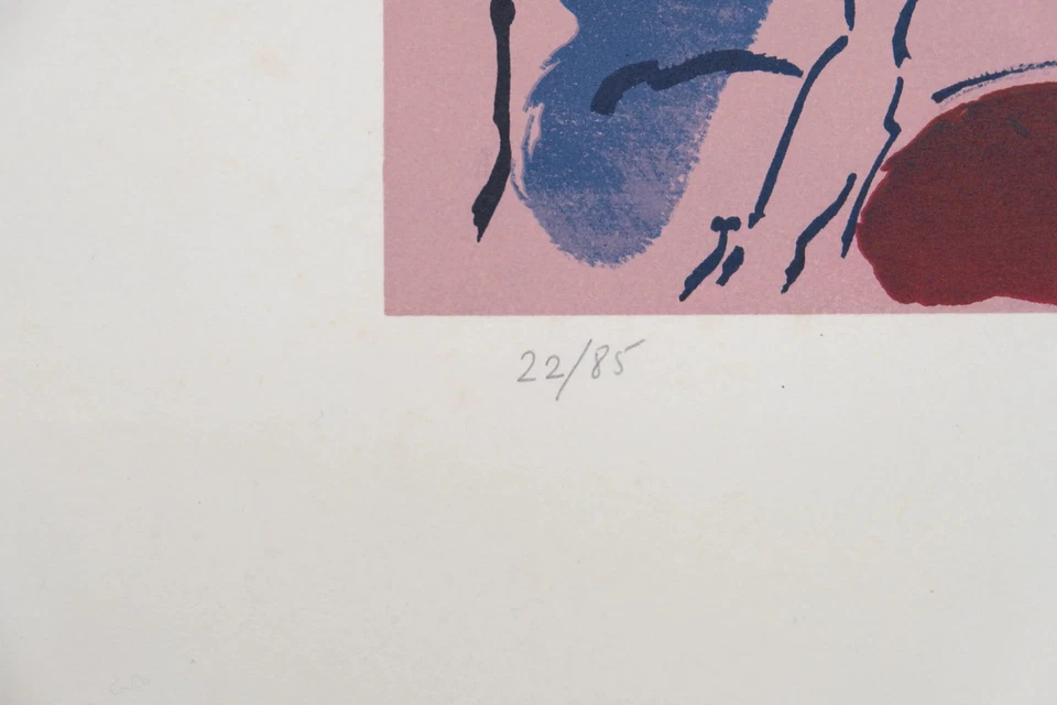 André MASSON: Erótico - Litografía Original Firmada Foto 3 de 4