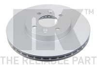 2X Bremsscheibe NK 313911 FüR Renault BA0 Laguna Megane JA0 1 ScéNic Safrane DA0
