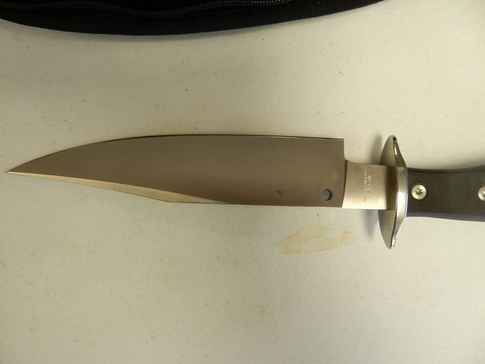 Discontinued Spyderco Respect Bowie Fixed Blade Knife FB44GP CPM154 Blade G10 - Image 4 of 4