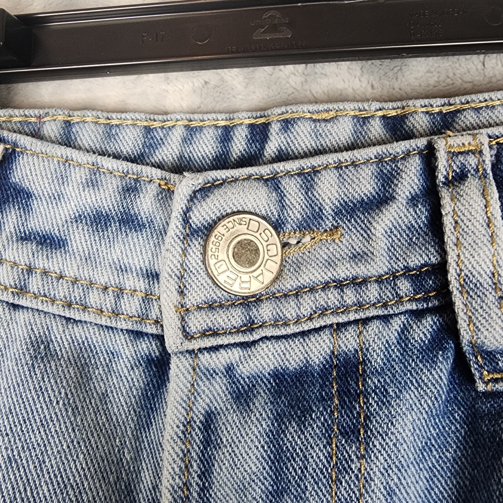 Dsquared2 x Tim Hortons Canada Patch Denim Cargo Icon Jeans Mens Size 32 X 28 image 10