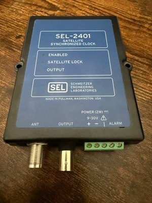 Schweitzer Engineering SEL-2401 Satellite Clock