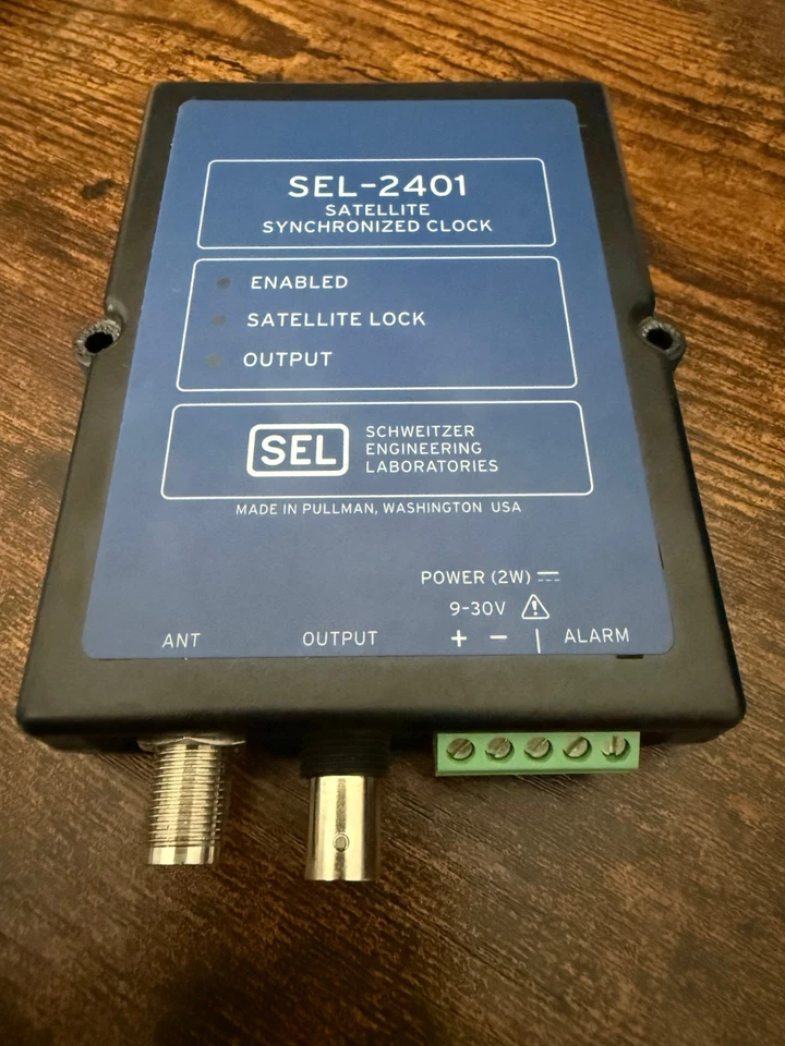 Schweitzer Engineering SEL-2401 Satellite Clock - Image 1 of 1
