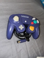 Nintendo GameCube Authentic OEM Controller Indigo Purple DOL-003 Tested Official