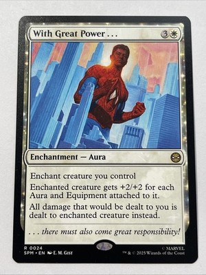MTG * With Great Power . . . Spider-Man * 1X * NM
