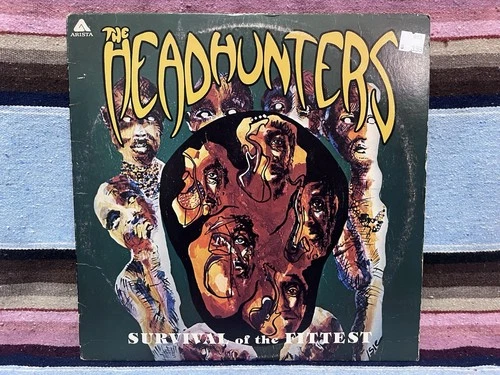 The Headhunters "Survival Of The Fittest" 1975 Jazz Funk LP Vinyl Record Breaks