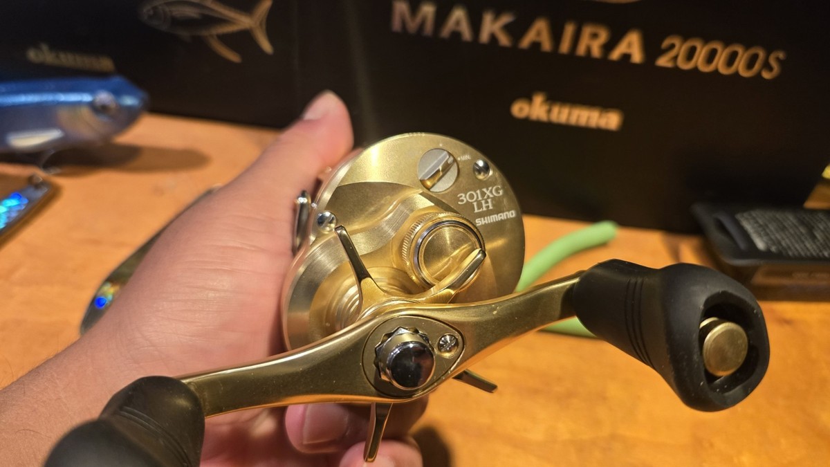 Shimano Calcutta Conquest MD 301XG LH Baitcast Reel 301 Left Gold