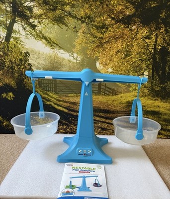 Hand2Mind Nestbares Pan Balance pädagogisches Spielzeug