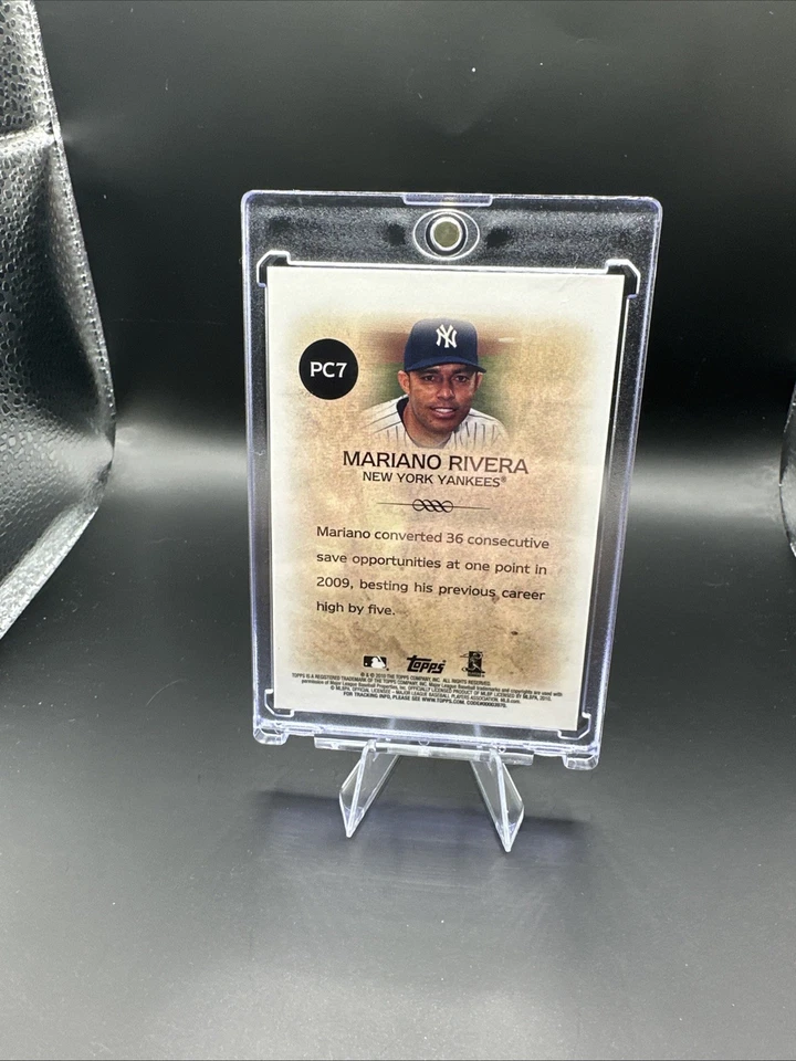 2010 Topps -Chrome Mariano Rivera #PC7 - Image 2 of 2