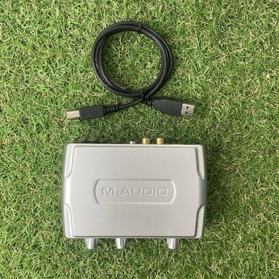 M-Audio Fast Track USB Audio Interface Gitarre Mikrofon Aufnahme (A140)