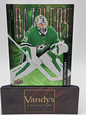Upper Deck 2025-26 Series 1 Dazzlers Green Jake Oettinger DZ-22 Dallas Stars