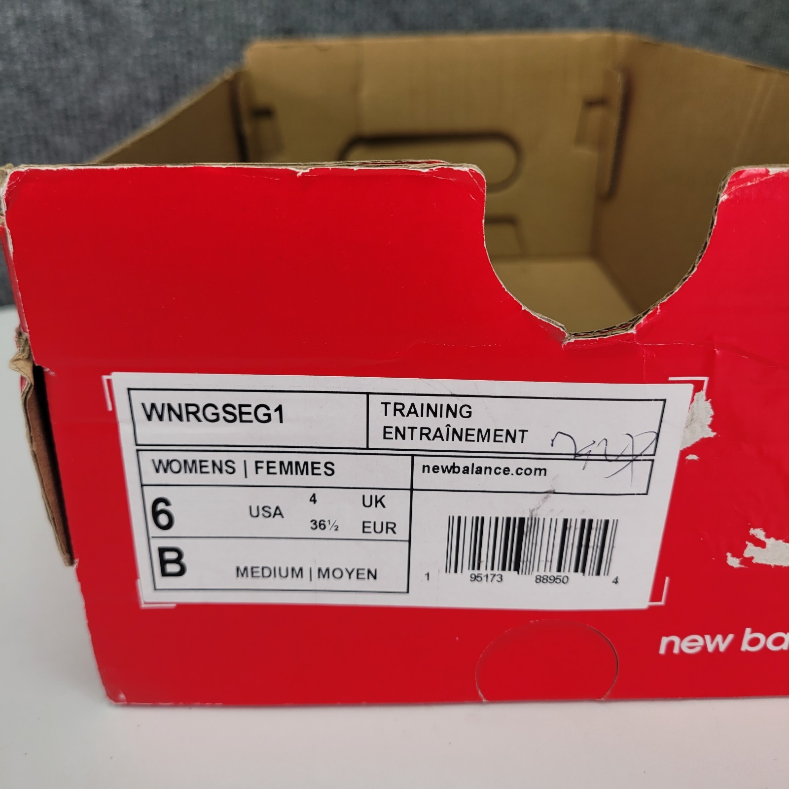 New Balance Women's Nergize Sport Size 6 Navy |WNRGSEG1| Trainer ...