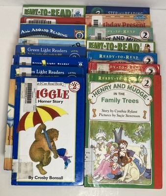Lot x15 - Level 2 Early Readers - EX-LIBRARY HC - 1st-3rd Grade - I Can Read