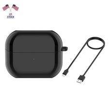 1Pc Earphones Charging Box Black For Samsung Galaxy Buds3 SM-R530 Replace Parts