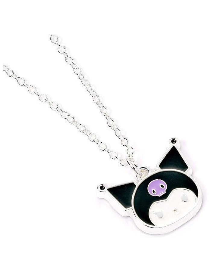 Hello Kitty Unisex Colore Argento Collana Anime Di - Kuromi - Immagine 2