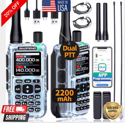 #ad #ad Digital Handheld Radio Scanner Fire Police VHF FM EMS Ham 2 Way Transceiver 2PC $69.89