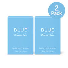 Kenneth Cole Blue Eau de Toilette Spray 1.7oz Bottles 2 Pack New