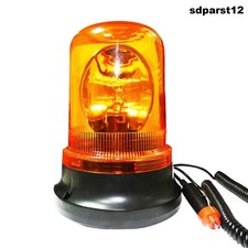 Lampeggiante Lampada Emergenza 12V Base Magnetica Rotante 360° Soccorso Veicoli