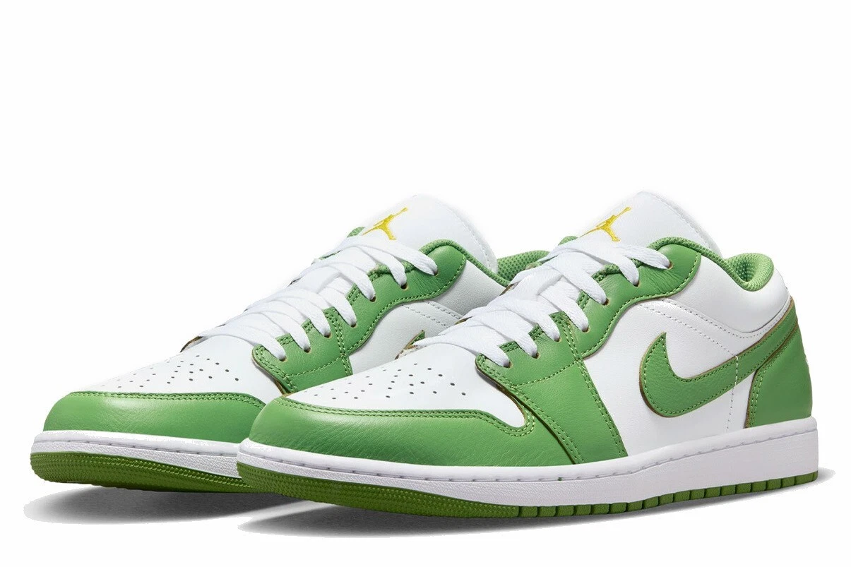 Air Jordan 1 Low SE "Chlorophyll" White/Chlorophyll HF4823-100 Size 9 NEW