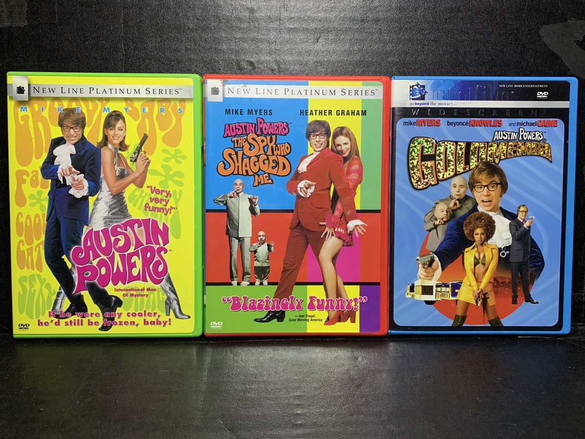 Austin Powers DVD Set Of 3 | eBay