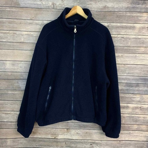 Navy Blue Fleece Jacket (Size 