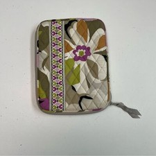 Vera Bradley IPAD Sleeve Case Pouch E-Reader Kindle Portobello Road Fabric Green