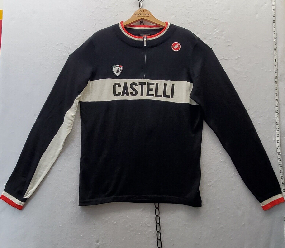 イタリア製 Castelli ウール サイクルジャージ gemeaz cusin Castelli Wool Blend 1/4 Zip Bicycle Jersey Made in China 2XL | eBay
