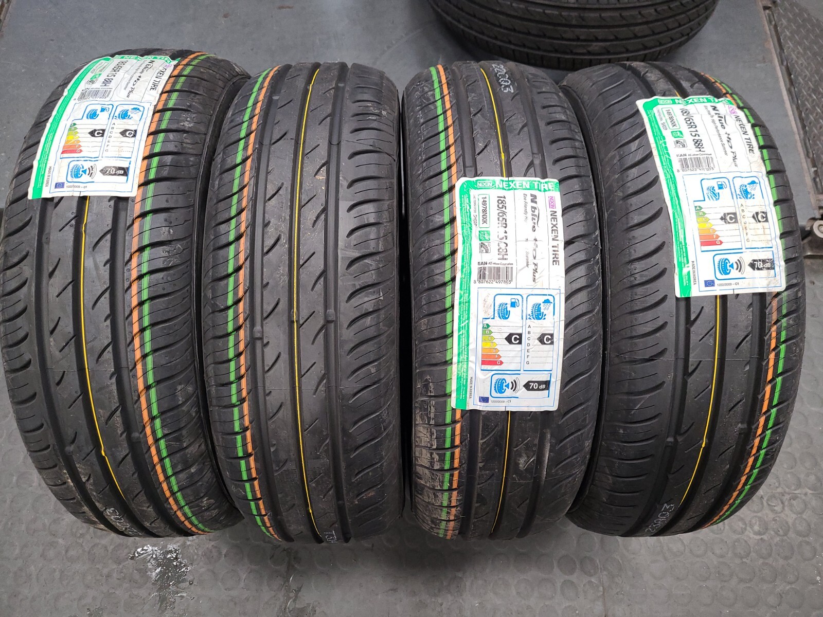 185/65 R15 88H KIT 4 PNEUMATICI NEXEN HD GOMME ESTIVE NUOVE IN OFFERTA 1856515