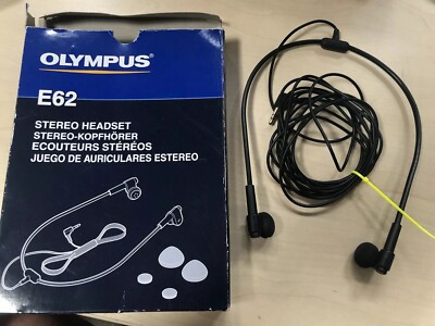 Olympus E62 Transcription Stereo Headset
