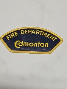 Edmonton Fire Department (Alberta, Canada) Shoulder Patch