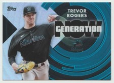 2022 Topps Generation Now #GN-19 Trevor Rogers Baseball Card Miami Marlins