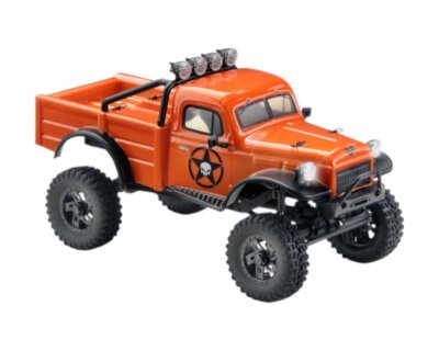 Hobby Plus Mini Crawler CR18P EVO Power Wagon V2 orange 4WD RTR AB1810109-180...