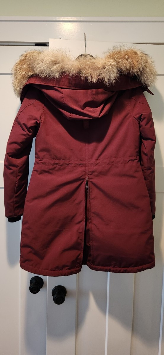 Canada Goose Women's Rossclair Parka Fusion Fit Elderberry